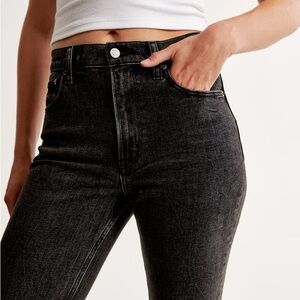 Abercrombie & Fitch Curve Love 25 Black Jeans